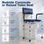 M77 Bedside Commode, Drop Arm Portable Toilet for Adults Seniors 8 thumbnail