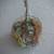 BRAIDED WIRE BASKET WITH 3 CANDLE BOWLS WICKS NEVER LIT 7 thumbnail
