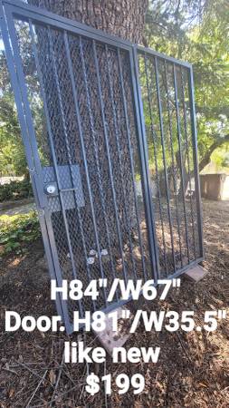 Securities  screens  extension  door 1