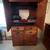 BEDROOM SET SOLID RED TIGER OAK MISSON STYLE RESTORATION HARDWARE 7 thumbnail