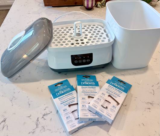 Dr. Brown's All-in-One Sterilizer and Dryer for Baby Bottles 1