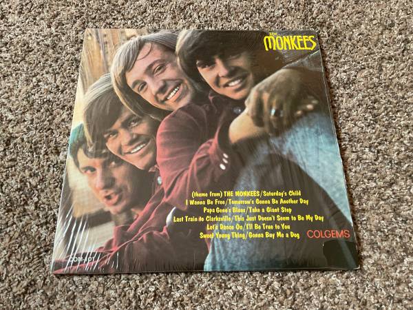 The Monkees Self-Titled Debut Studio Album/LP | 1966 | Pop Rock 1