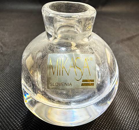Authentic Mikasa Crystal Pen Holder – NEW! 1