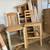 2 solid teak outdoor bar chairs 4 thumbnail