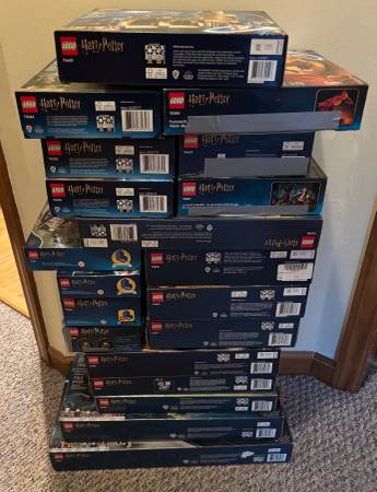 20 Harry Potter Complete Lego Sets in Original Boxes with Instructions 1