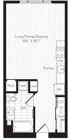 $2,099 / 514ft2 - ¡Bienvenido a casa a Axis, estudios disponibles para alquiler! (Los Ángeles)63840114022531120