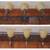 Set of 2 wrought iron 5 globe vanity lights 1 thumbnail