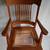 Spindle-back/Pressback armchair – Shaker Style – Solid Oak 6 thumbnail