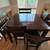 Extendable counter- height Dining Table with 6 chairs and bench 2 thumbnail
