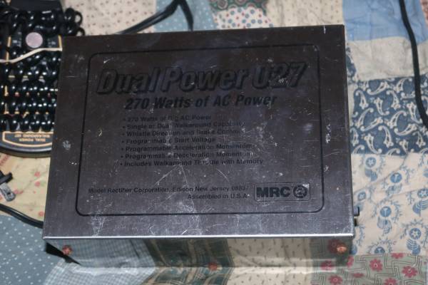 MRC Lionel Train Transformer 027 dual power 270 V 1