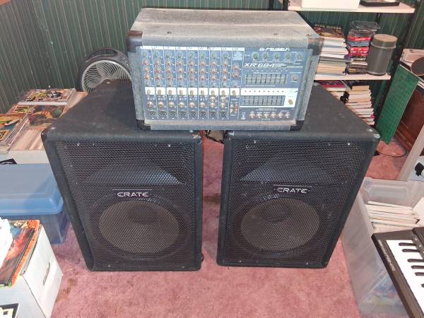 Small PA set up 1