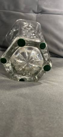 Heavy Leaded Crystal Flower Vase-10" - $25 (Columbia)63471026005635122