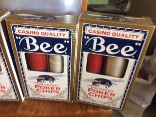 BEE Poker Chips 100 count (Casino Quality) 1