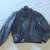 Genuine soft black leather jacket: UNISEX: SIZE M/L 5 thumbnail
