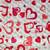 Hearts Print Kitchen Towels, Set of 2, New 2 thumbnail