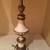 2 Table Lamps Tulip Mid Century Brass Stiffel with Original Shades 2 thumbnail