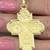Bellezza Bronze Diamond-cut Double-sided Cross--NIB 4 thumbnail