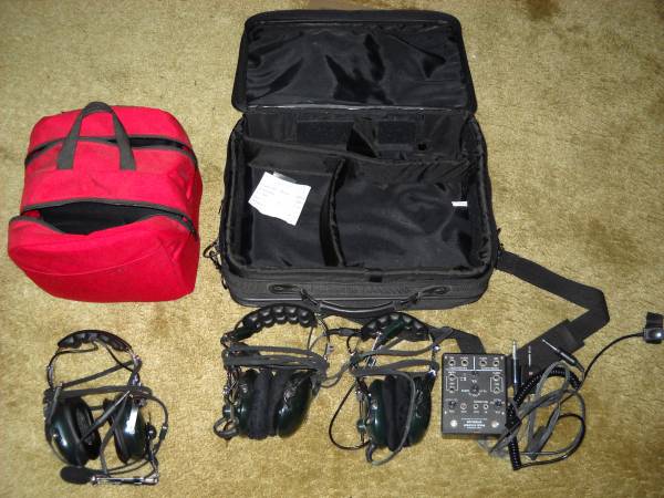 HEADSET, BAG, AND INTERCOM 1