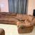 Brown Microfiber Reclining Sectional Sofa 7 thumbnail