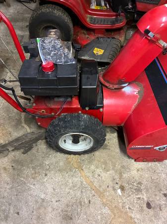 Troy bilt snow blower 1