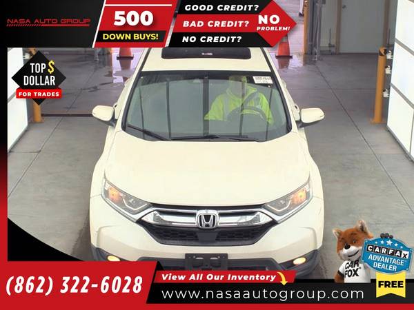 2017 Honda CRV CR V CR-V EX AWD - $11,775 (The price in this ad is the downpayment)63618009857411120