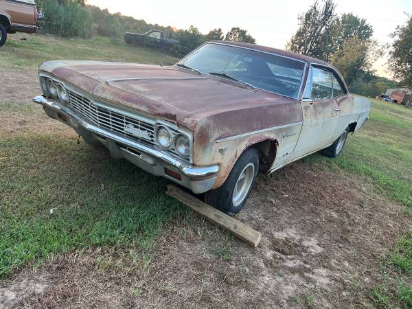 1966 Chevy impala v8 title 1