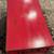 Solid Wood Coffee Table - Distressed Red with 4 Storage Drawers 3 thumbnail
