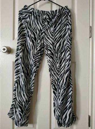 Zebra pattern sleepwear 1