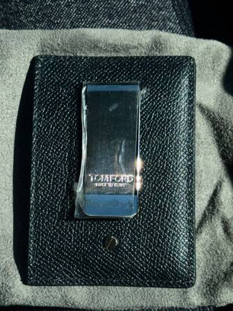 Cartera con clip para dinero Tom Ford - $48063469939587203124
