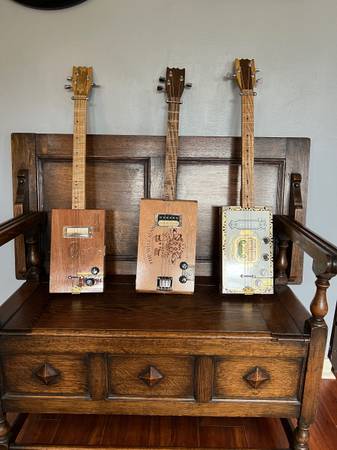 Guitars, Cigar Box Guitars 1