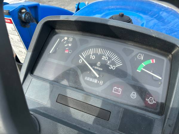 New Holland TC18 Tractor With Loader And Mower