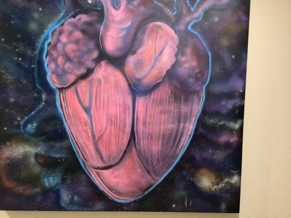 Joe C. Rock Original Art Large 48” by 48” 1