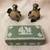 PETITE VINTAGE GREEN WEDGWOOD TRINKET BOX 2 thumbnail