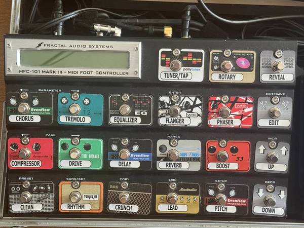 Axe-Fx II XL with MFC-101 Mark III - musical instruments - by
