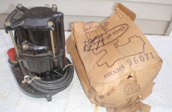 Genova "Some Pump" Sump Pump - Never Used 1