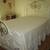 Antique 1900's White French Cottage Iron Brass Full Bed 7 thumbnail
