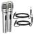 5 Core Microphone Wired Dynamic Vocal Handheld Karaoke Mic Pair Cardioid Unidire 1 thumbnail