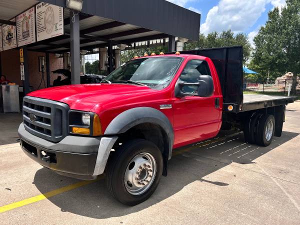 2007 Ford F-450 Dually/cama plana/ 130k millas/ diésel/ sin problemas - $9,500 (Katy)63622234203777120