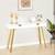 Vanity Desk with Glossy Desktop, 47 inch (New) 1 thumbnail