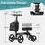 Adjustable Black Knee Walker/Scooter by 'Elenker' - Great condition 6 thumbnail