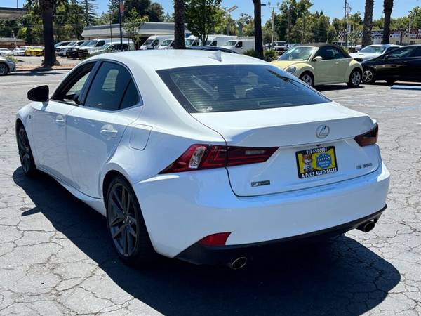 2016 LEXUS IS350 IS 350 F SPORT ** WHITE ON RED ** GREAT SPEC ** - $18,99563619483855235124