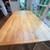 Custom oversized solid wood dining table 3 thumbnail