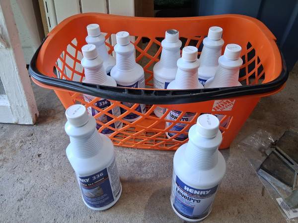Henry 336 Self Stick Tile Primer and Levelpro 554 9 Bottles Total 1
