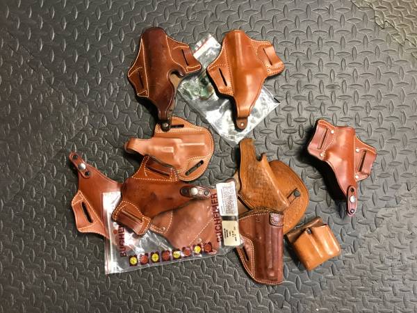 Assorted Gun holsters 1