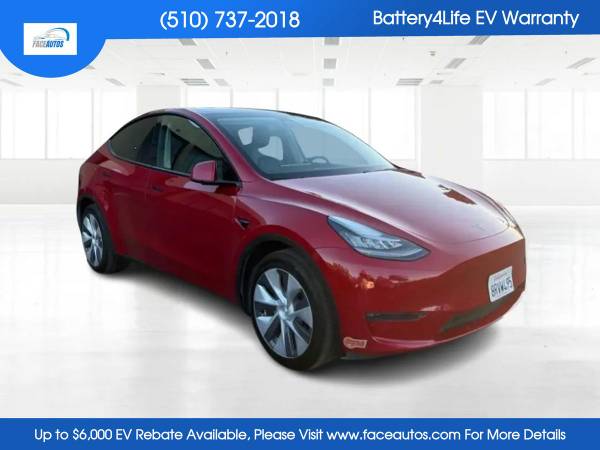 2020 Tesla Model Y Long Range Sport Utility 4D 1