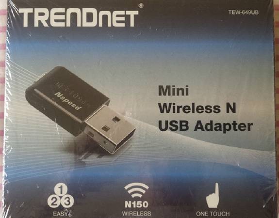 TRENDnet Wireless N 150 Mbps Mini USB 2.0 Adapter 1