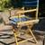 Vintage Pier 1 Imports Wood/Canvas Folding Director’s Chair 4 thumbnail