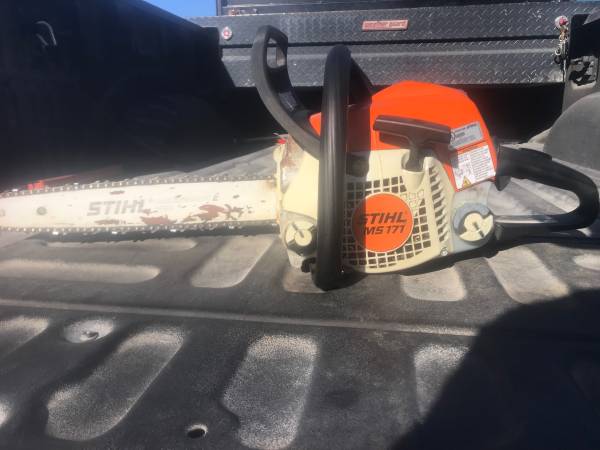 Good Stihl 16” chainsaw 1