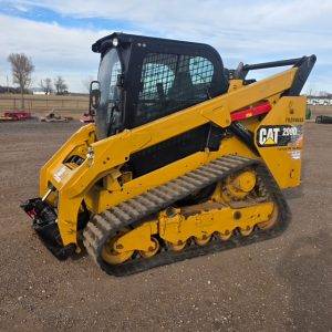 2018 Caterpillar 299D2 Closed Cab Track Machine Skid Steer for sale! 1