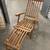 Classic Teak Deck Chair with Cushion 2 thumbnail